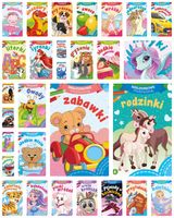 ZESTAW Kolorowanek Maluszkowe Malowanie DLA DZIECI