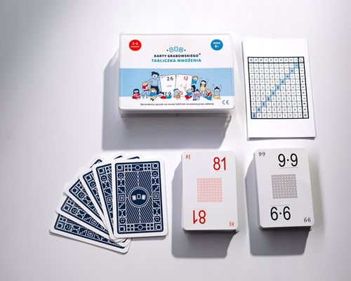 Karty Grabowskiego Tabliczka mnożenia - 56 gier na Arena.pl