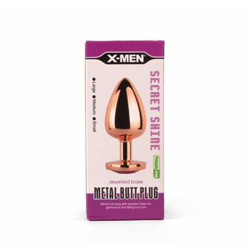 Korek Analny Secret Shine 9,5Cm X-Men na Arena.pl