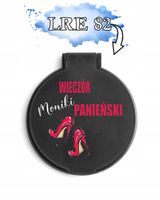 LUSTERKO podziękowanie na WIECZÓR PANIEŃSKI prezent pamiątka różne wzory