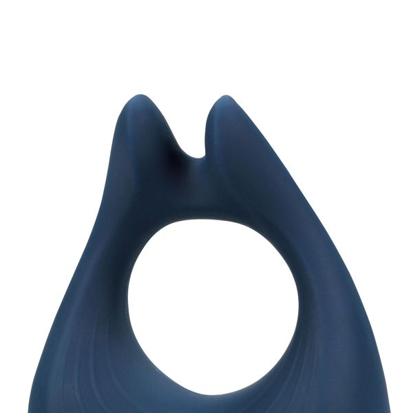 Pointed Vibrating Cock Ring - Baltic Blue zdjęcie 7