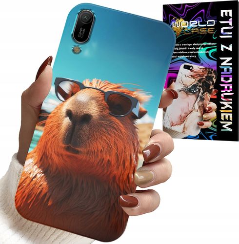 ETUI DO HUAWEI Y6 2019 - SŁODKA KAPIBARA, CAPIBARA CASE + SZKŁO na Arena.pl