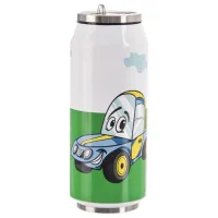 Kubek termiczny termos bidon autka retro PUSZKA 400 ml