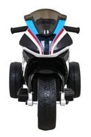 Motor Bmw Hp4 Na Akumulator Dla Dzieci Biały + 3 Koła + Led + Mp3 Usb