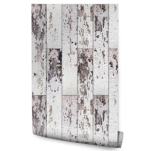 Tapeta Do Salonu DESKI w Stylu Vintage Retro 3D na Arena.pl