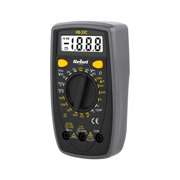 Miernik Uniwersalny Multimetr Temperatura LED LCD zdjęcie 1