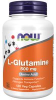 NOW FOODS L-Glutamine 500 mg (120 kaps.)