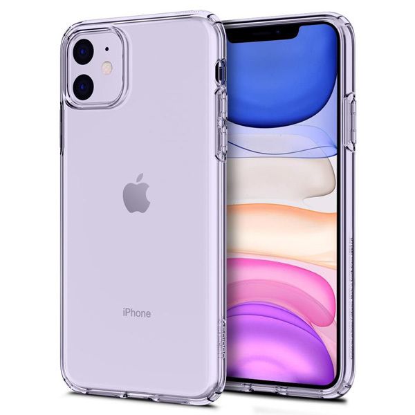 Etui SPIGEN Liquid Crystal 076CS27179 do Iphone 11 - Crystal Clear zdjęcie 1