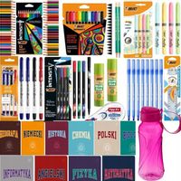 BIC WYPRAWKA SZKOLNA ZESZYTY TEMATYCZNE ZESTAW DO SZKOŁY klasa 4-8 Bidon