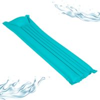 Materac Dmuchany do Pływania Basenowy Sunclub Niebieski 174x59cm Mocne PVC