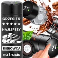 KUBEK TERMICZNY Termos LED z GRAWEREM Prezent NA DZIEŃ DZIADKA BABCI