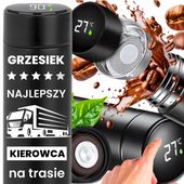 KUBEK TERMICZNY Termos LED z GRAWEREM Prezent NA DZIEŃ DZIADKA BABCI
