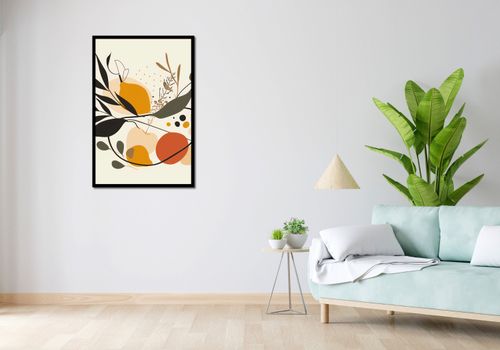 Plakat 68x101cm Botaniczny Wir na Arena.pl