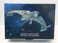 model kolekcjonerski statku eaglemoss star trek klingon d4 bird of prey