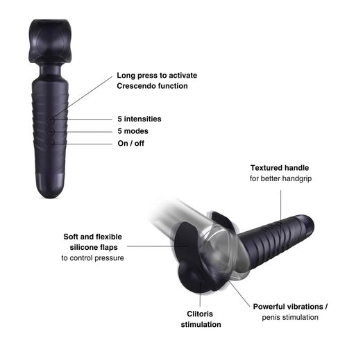 Man.wand Evo Black Plum Rechargeable Masturbator na Arena.pl