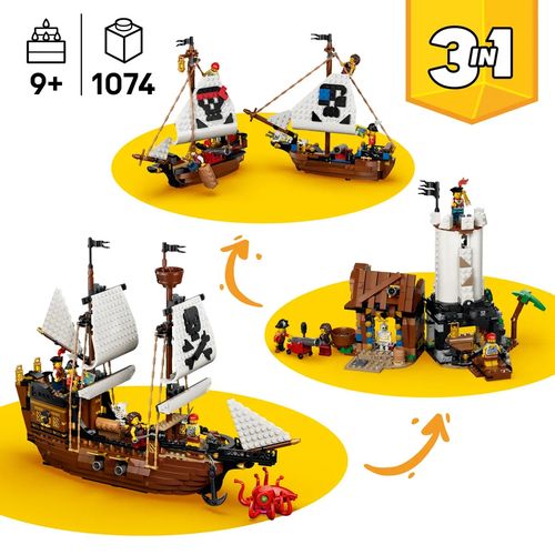 31387 - LEGO Creator - Legendarny statek piracki na Arena.pl