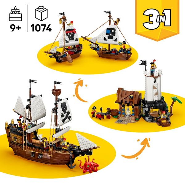 31387 - LEGO Creator - Legendarny statek piracki zdjęcie 4
