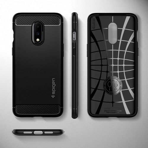 SPIGEN RUGGED ARMOR ONEPLUS 7 MATTE BLACK na Arena.pl