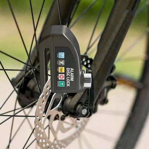 ALARM ZAPIĘCIE NA TARCZĘ HAMULCOWĄ ROWER MOTOR BLOKADA ROWEROWA 110d ABS na Arena.pl