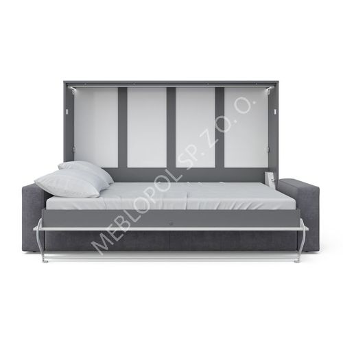 PÓŁKOTAPCZAN MEBLOPOL 140H poziomy WHITE MONACO/SLATE GRAY - DUŻY WYBÓR na Arena.pl