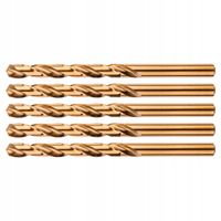 Wiertła do metalu HSS-Co 8.0 mm 5 szt. NEO TOOLS