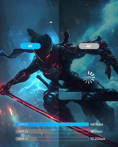 Kabel HDMI 2.1 Ultra High Speed 8K 60Hz 4K 120Hz UHD 3M PS5 Xbox eARC na Arena.pl