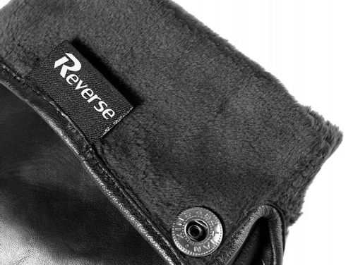 DOTYKOWE RĘKAWICZKI SKÓRZANE MĘSKIE SKÓRA CIELĘCA OCIEPLANE MIŚ roz. L na Arena.pl