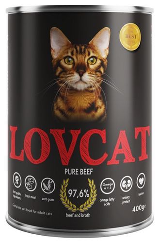 Lovcat Pure Beef puszka 400g na Arena.pl
