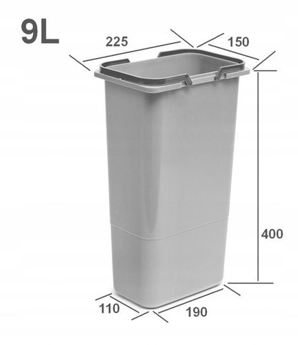 Zestaw koszy na śmieci 71L do szuflady szafki 80 cm Blum 5 poj. na na Arena.pl