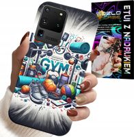 ETUI DO SAMSUNG GALAXY S20 Ultra - SIŁOWNIA GYM FITNESS SPORT CASE + FOLIA