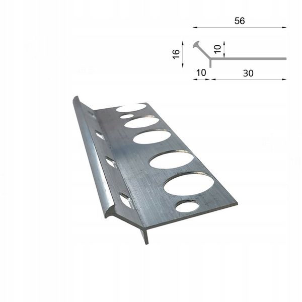 Profil schodowy V1 Aluminiowy Renoplast zdjęcie 1