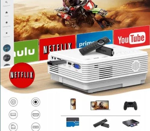 Projektor lcd akatuo xr31 fullhd wifi bluetooth zoom USZKODZONE OPAKOWANIE na Arena.pl