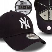 CZAPKA Z DASZKIEM NEW ERA BEJSBOLÓWKA NEW YORK YANKEES UNIWERSALNA 9FORTY