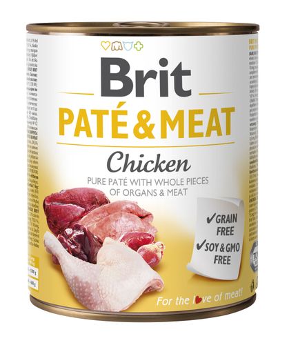 Brit Pate & Meat Z Kurczakiem 800g na Arena.pl