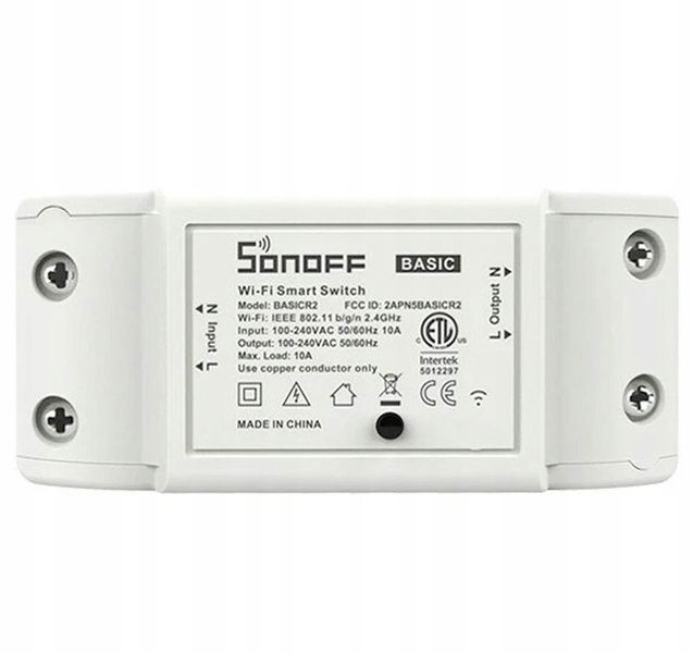 WiFi PRZEKAŹNIK PRZEŁĄCZNIK STEROWANY WIFI SONOFF BASIC Wgrany Softu zdjęcie 4