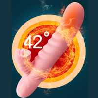 Wibrator Króliczek Rotacja Posuw 30 Trybów 24Cm