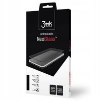 Szkło hybrydowe 3mk NeoGlass do Samsung A507 A50s czarny Sam A50s