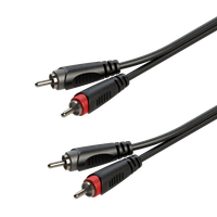 Kabel audio 2 x Wtyk RCA / 2 x Wtyk RCA 6m Roxtone SACC130L6