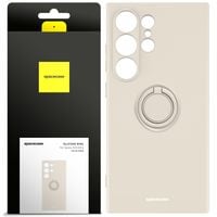 ETUI MATOWE DO GALAXY S24 ULTRA SPACECASE SILICONE RING SILIKONOWE + SZKŁO