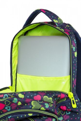 Plecak CoolPack BASIC PLUS w zielone serca, LIME HEARTS (B03010) na Arena.pl