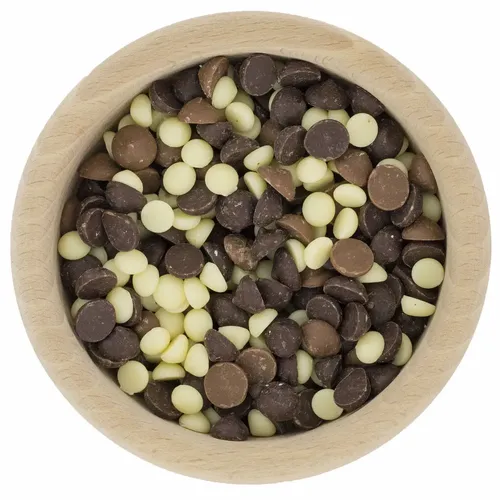 Krople czekoladowe - MIX czekolad 100g na Arena.pl