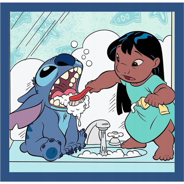 Puzzle 3W1 Czas Ze Stitchem 34896 zdjęcie 3