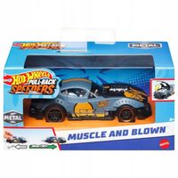 HOT WHEELS PULL-BACK SPEEDERS AUTKO POJAZD Z NAPĘDEM MODEL 1:43 BONE SHAKER