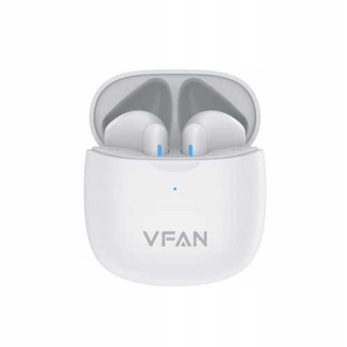SŁUCHAWKI BEZPRZEWODOWE DOUSZNE BLUETOOTH 5.3 VFAN T06 BIAŁE na Arena.pl