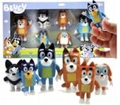 ZESTAW FIGUREK BLUEY BINGO - 6 SZT RODZINKA I PRZYJACIELE BLUEY BINGO