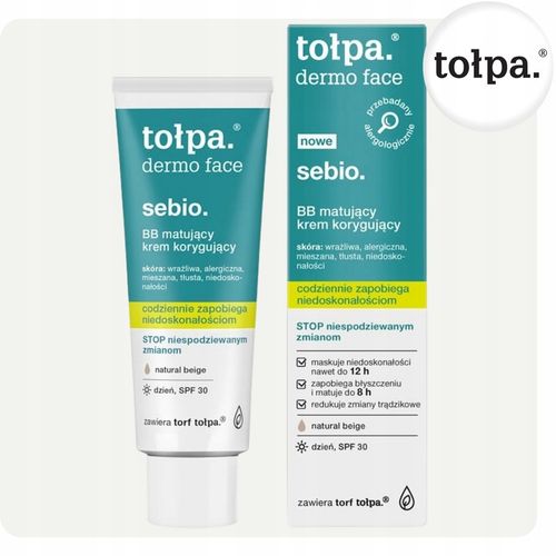 Krem Matujący Korygujący Dermo Face Sebio SPF30 Sebio 40ml na Arena.pl