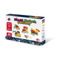KLOCKI MAŁYCH GENIUSZY SOFT 62EL 5190