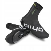 Ochraniacz Pokrowiec Na Buty Rowerowe Wodoodporne Ocieplane Czarne 3XL
