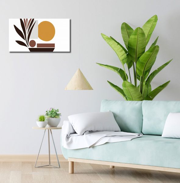 Obraz 60x30cm Stylizacja Roślin zdjęcie 2