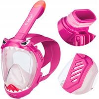 MASKA DO NURKOWANIA DLA DZIECI PEŁNOTWARZOWA DO SKORKELINGU PŁYWANIA